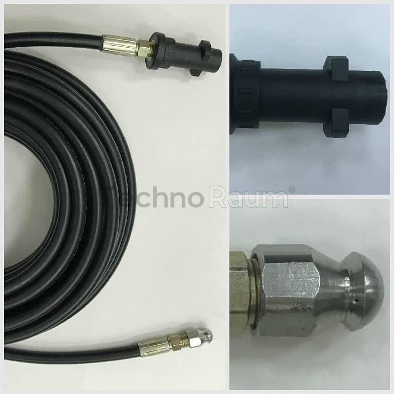 Шланг для прочистки канализаций с пластиковым наконечником для Karcher (20 м)