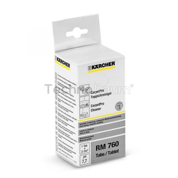 Средство для чистки ковров в таблетках CarpetPro RM 760