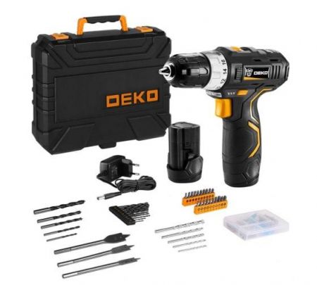 Аккумуляторная дрель-шуруповерт DEKO GCD12DU3 SET5
